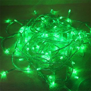   Green 10M 100 LED Christmas Fairy Party String Lights, Waterproof
