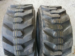   27/10.50x15,27/10.50 15 BOBCAT 8 Ply Loader Skid Steer Rim Guard Tires