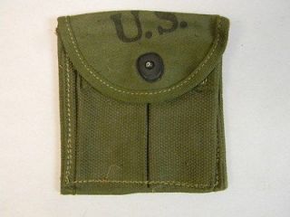 US GI WWII M1 CARBINE STOCK POUCH HEPBURN MFG. CO. DATED 43 WITH A 