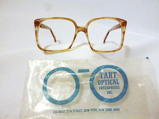   Tart Optical Power Mens Eyeglass Frame in Brown Silk 54 20 NOS