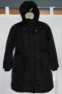 NEW NWT MOTHERHOOD MATERNITY size XL Hooded Puffer Coat X LARGE Winter 