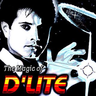 Authentic DLITE WHITE Magic Tricks light up thumbs tip DLITE Brain 