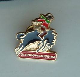 Glenbow Museum Calgary Alberta Saddle Bronc Rider Lapel Hat Pin