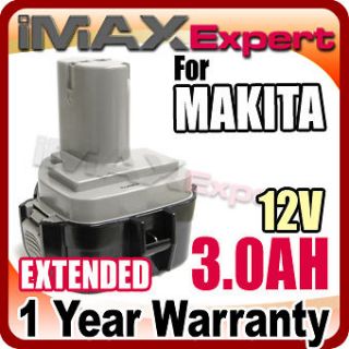 12V Extended 3000mAh Ni Mh Battery for MAKITA 1233 1234 1235F 192698 8 