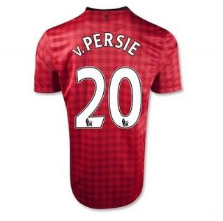 Nike Manchester United 12/13 Van Persie #20 Home Soccer Jersey 2012 