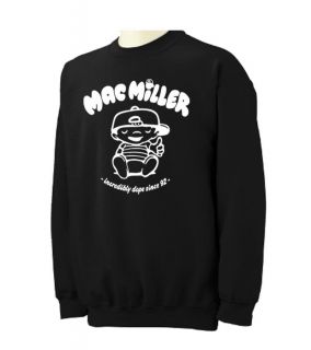 MAC MILLER Crewneck Sweatshirt most dope hip hop rap most dope Crew 