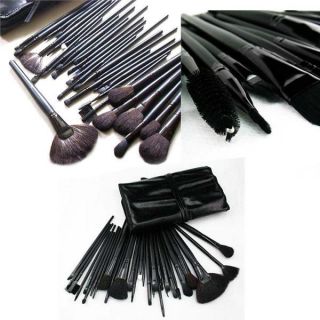 32 PCS Kits New Pro Cosmetic Brush Makeup Set Makeup Tool + Black Case