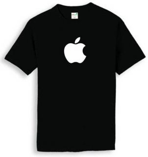 APPLE SHIRT all sizes of T SHIRT TOP QUALITY size S 3XL, 100% 