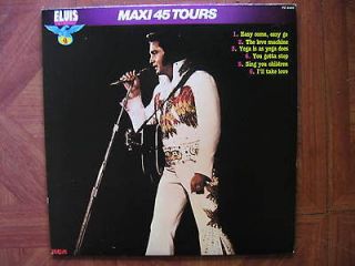 Elvis Presley  MAXI 45 TOURS Vol.4  FRANCE RCA PC 8405 EASY COME 