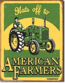 AMERICAN FARMERS Farm Machinery Equipment Tractor Garage Shop Barn 