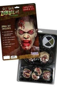 Brand New Infected Zombie Makeup Kit Halloween Costume 60552