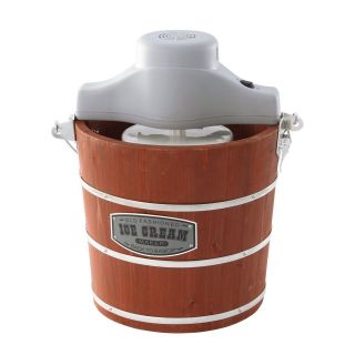 West Bend Ice Cream Maker   4 Quart   Wooden Bucket   BRAND NEW IN BOX 
