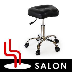 Black Beauty Salon Furniture Facial Tattoo Medical Doctor Nail Stool 