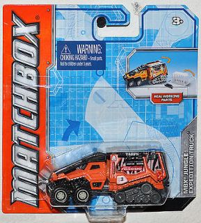 2012 Matchbox Real Working Rigs MBX Jungle Expedition Truck MOC VHTF