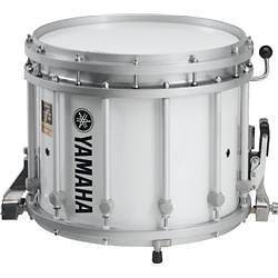 Yamaha 14x12 MTS Series Marching Snare Drum Only White Wrap