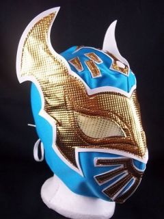 Mexican Lucha Libre Sin Cara Style Azul Wrestling Mask Sky TNA W We