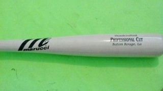 Marucci 32 Maple Wood WHITE Baseball Bat NEW Pro Cut PERSONAL 