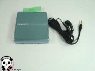Used MD Portable Player SHARP MD ST600 A