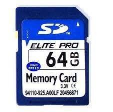 Kingston 64GB SD Memory Card SDHC **UK Seller***