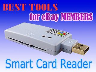 EZ Mini Smart Card Reader   USB 2.0 sim WEB ATM usa