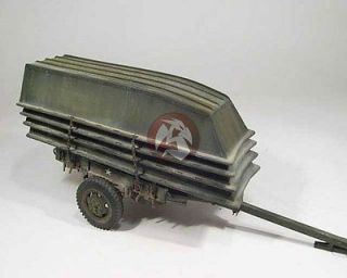 Resicast 1/35 Two Wheel Utility Trailer and Assault Boat Load 351168