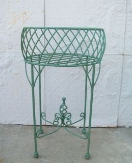   Wrought Iron Planter Urn with Twist Metal Planters Garden Plant Stand