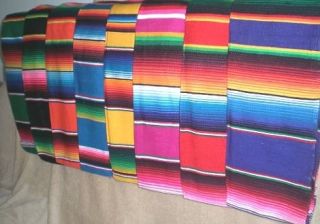 MEDIUM Mexican Serape Blanket Sarape Throw