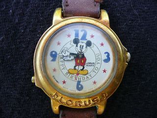 lorus quartz mickey mouse watch in Jewelry & Watches