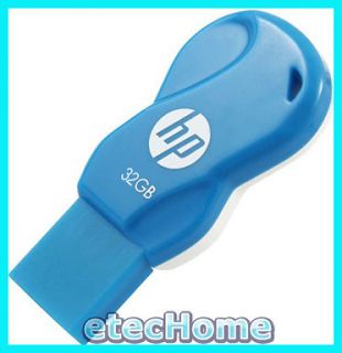   32GB 32G USB Flash Drive Pocket Disk Memory Thumb Stick Capless Blue
