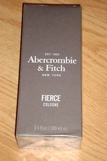 Newly listed Abercrombie & Fitch Fierce 3.4oz Mens Eau de Cologne