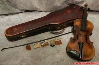   German Jacob Jacobus Stainer Wood Violin 4/4 Full Size w/ Case & Bow