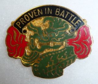89th MILITARY POLICE GROUP   VIETNAM WAR MP DI CREST