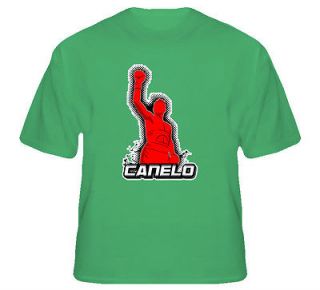 Saul Canelo Alvarez Boxing Mexico Mexican T Shirt