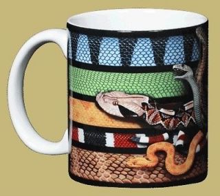Venomous Snakes 11 OZ Ceramic Coffee Mug Tea Cup