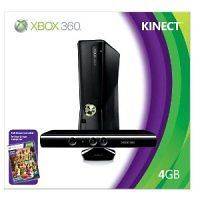 Microsoft Xbox 360 4GB Game System with Kinect & Adventures Game
