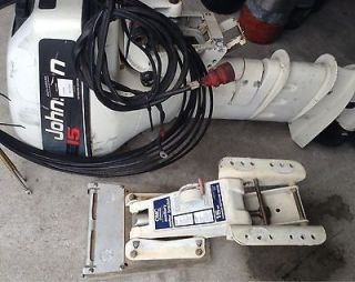 Outboard Motor 15hp Electric Start / Pull Start / Shifter Cables 