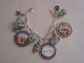 H2O Just Add Water Charm Bracelet Mermaids Crystals Pictures