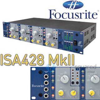   ISA428 MKII ISA 428 Rack 4 Channel Mic Preamp FREE NEXT DAY AIR