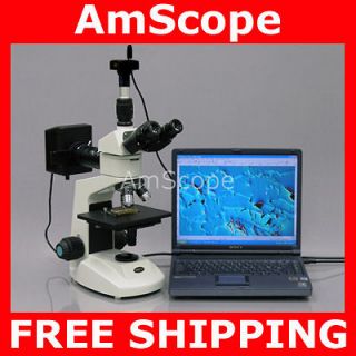 Newly listed 640x Metallurgical Polarizing Microscope + 1.3MP Camera