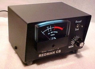   Redman Cb Stop RM1001S Ham Radio SWR TEST Meter & Black Back Lighting