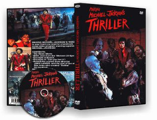 MICHAEL JACKSON THE MAKING OF THRILLER RARE MATERIAL DVD