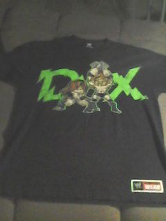   WWE WEAR DX L Shirt D Generation HHH Shawn Michaels nwo wwf wcw
