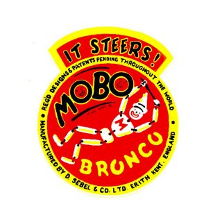 MOBO BRONCO WITH STEERING CHEST DECAL