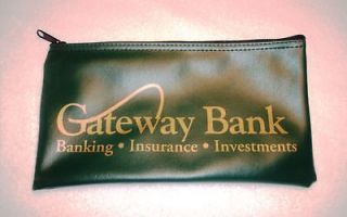 Bank Money Zippered Deposit Bag Purse Coin NEW