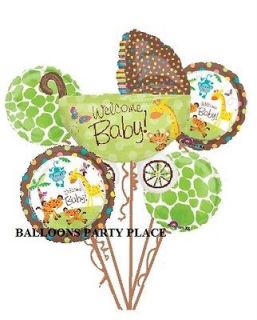   PRICE BABY SHOWER BUGGY CARRIAGE balloons chocolate lime decorations