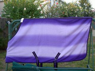 Horse Polar FLEECE SHEET COOLER Blanket Purple 64 2684