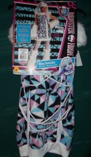 Monster High Abbey Bominable /Child Sz Sm. 4 6. Dress, Arm & Leg 