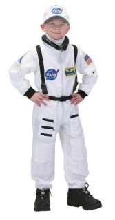   SUIT WHITE CHILD COSTUME Space Moon Theme Party Kid Halloween