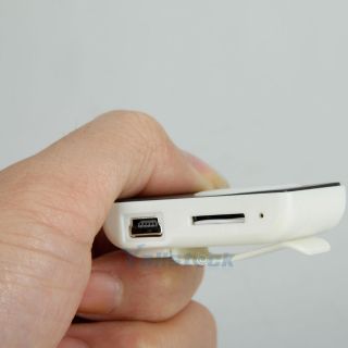 New USB Mini Clip  Music Player Support 1  8GB TF Card + Earphone 