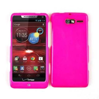 Cover for Motorola Droid RAZR M XT907 Faceplate Protector Case Pearl 